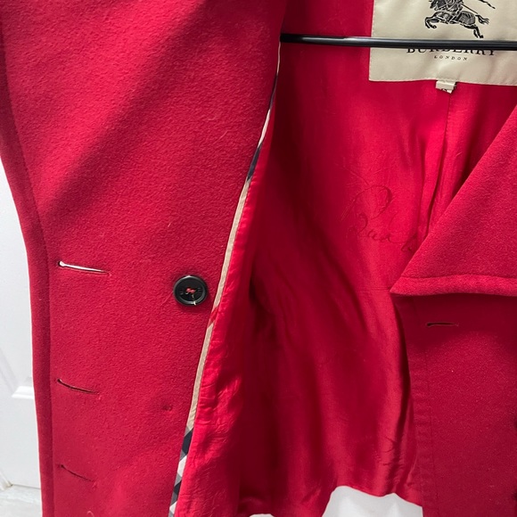Burberry wool peacoat size xs Authentic - Picture 6 of 11